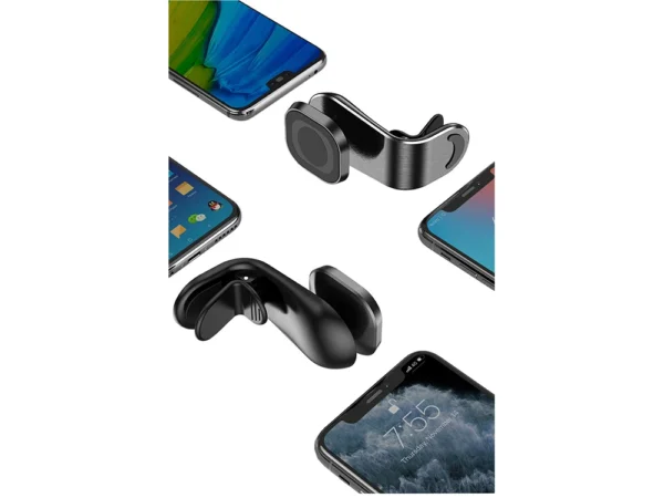 Magnetický držiak mobilu na vetraciu mriežku s kĺbom - Image 6
