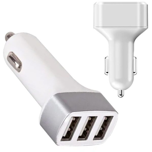 USB nabíjačka do autozapaľovača - 3xUSB